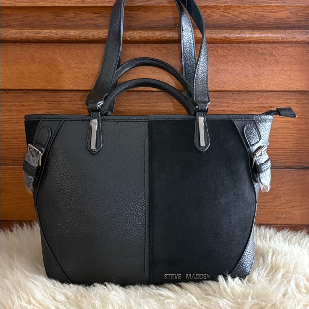 Steve Madden Black Women's Tote Bag